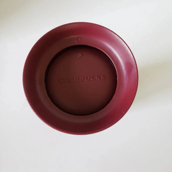 Starbucks 2010 16oz Insulated Tumbler Metalic Leaf  Design. - Picture 6 of 7